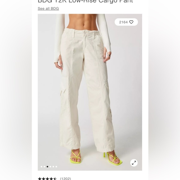 BDG Y2K Cargo pants urban outfitters worn one time - Picture 2 of 5